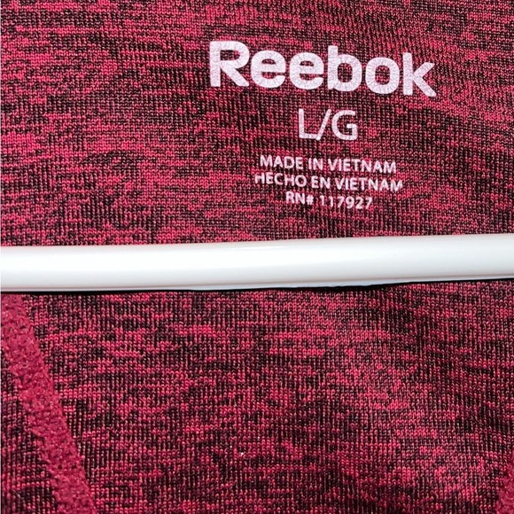 Reebok Women's Burgundy Long Sleeve Top - Picture 5 of 6